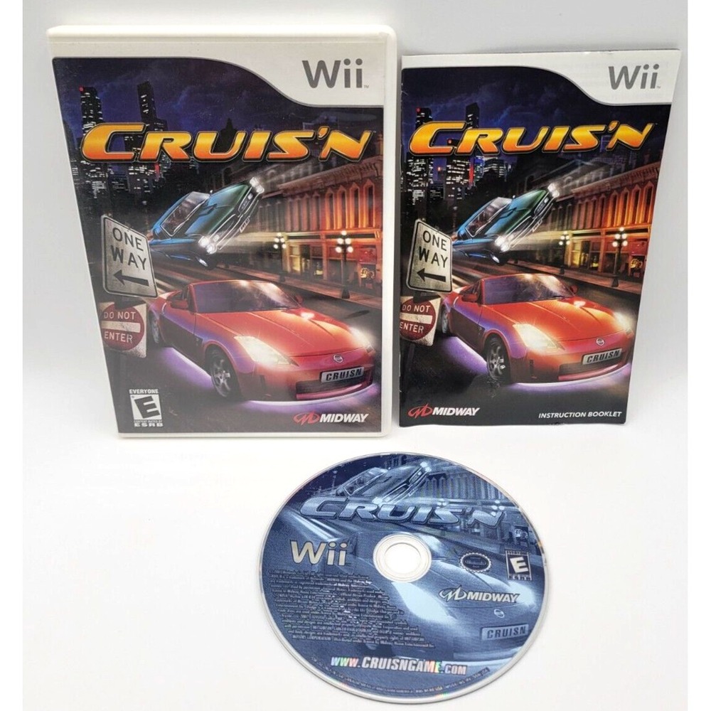 CRUIS'N Wii GAME CIB COMPLETE IN BOX